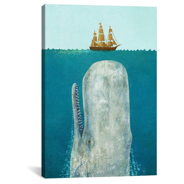 The Whale By Terry Fan Unframed Wall Canvas Icanvas