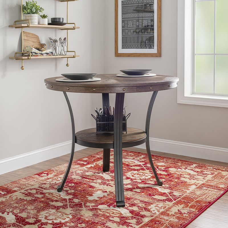 Linon Franklin Counter Height Dining Table