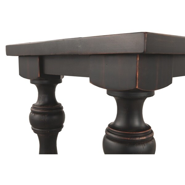 Mallacar Black Sofa Table