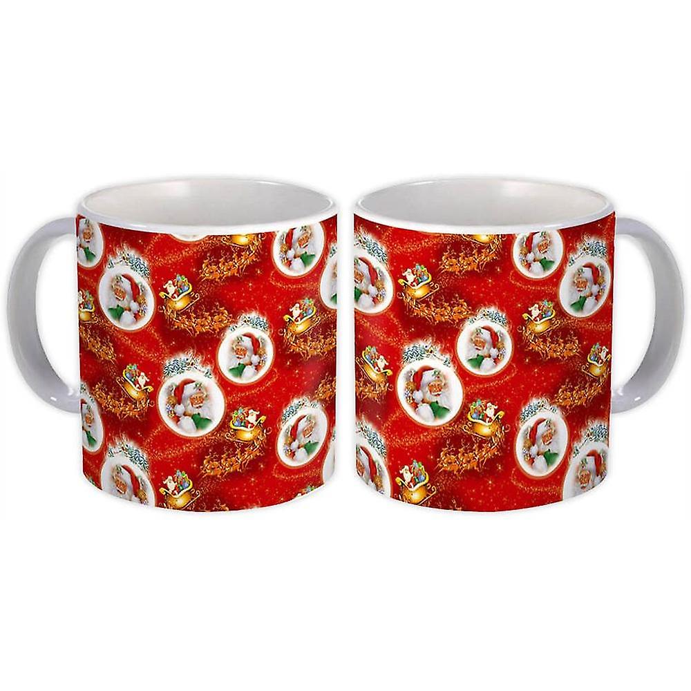 Gift Mug: Santa Klaus Sleigh Ride Christmas