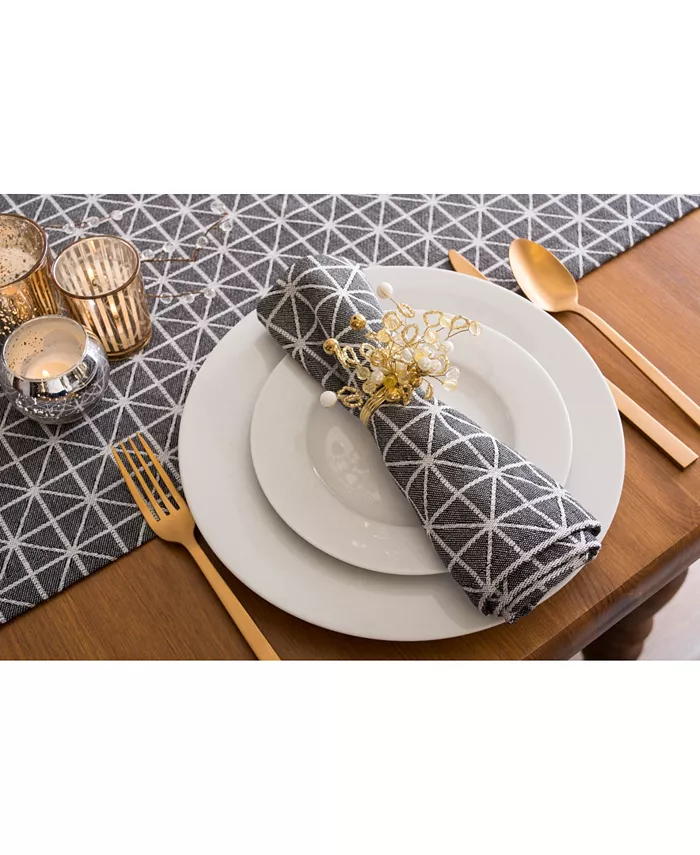 Design Imports Triangle Table Runner 14 x 108