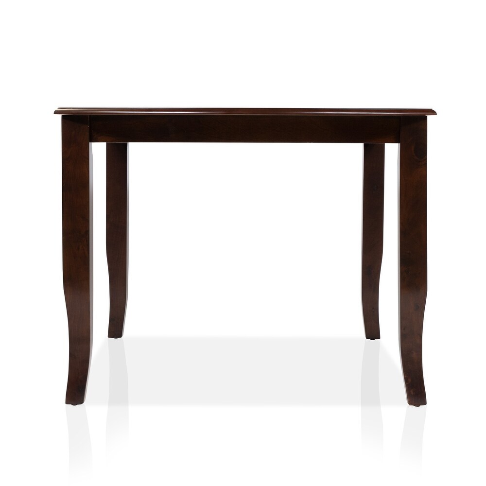 Furniture of America Zita Espresso 72 inch Wood Expandable Dining Table