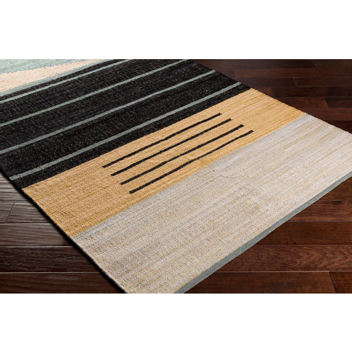 Fulham Cotton Black Rug