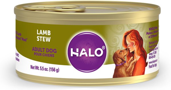 Halo Lamb Stew Adult Canned Dog Food