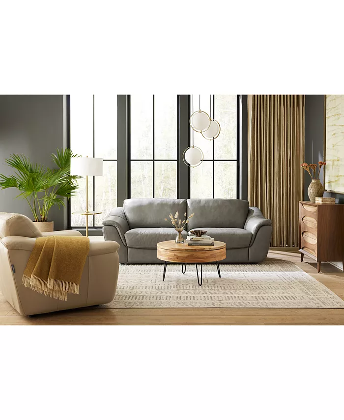 Furniture Jennard 91 Leather Sofa