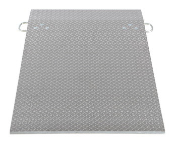 Vestil E 3660 aluminum econo dockplate 3/8 3k 36x6...