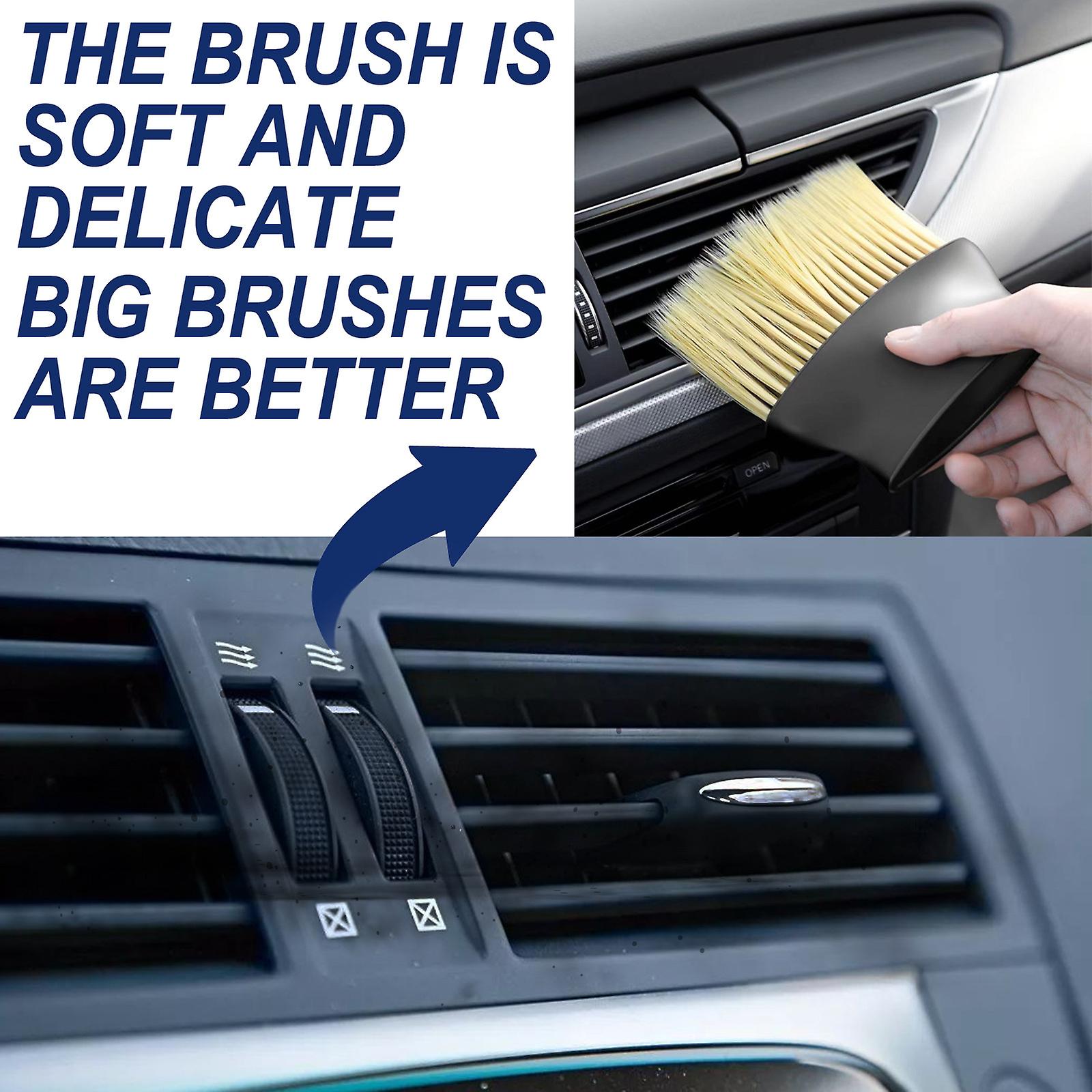 Car Interior Detail Cleaning Brush Crevices Tire Air Conditioning Cleaning Brush Air Outlet Details Multifunctional