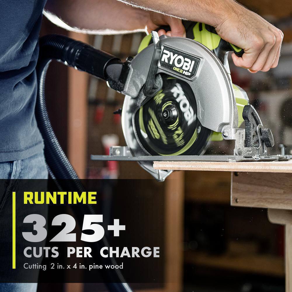 RYOBI ONE+ HP 18V Brushless Cordless 8-Tool Combo Kit with 4.0 Ah and 2.0 Ah HIGH PERFORMANCE Batteries Charger and Bag PBLCK108K2