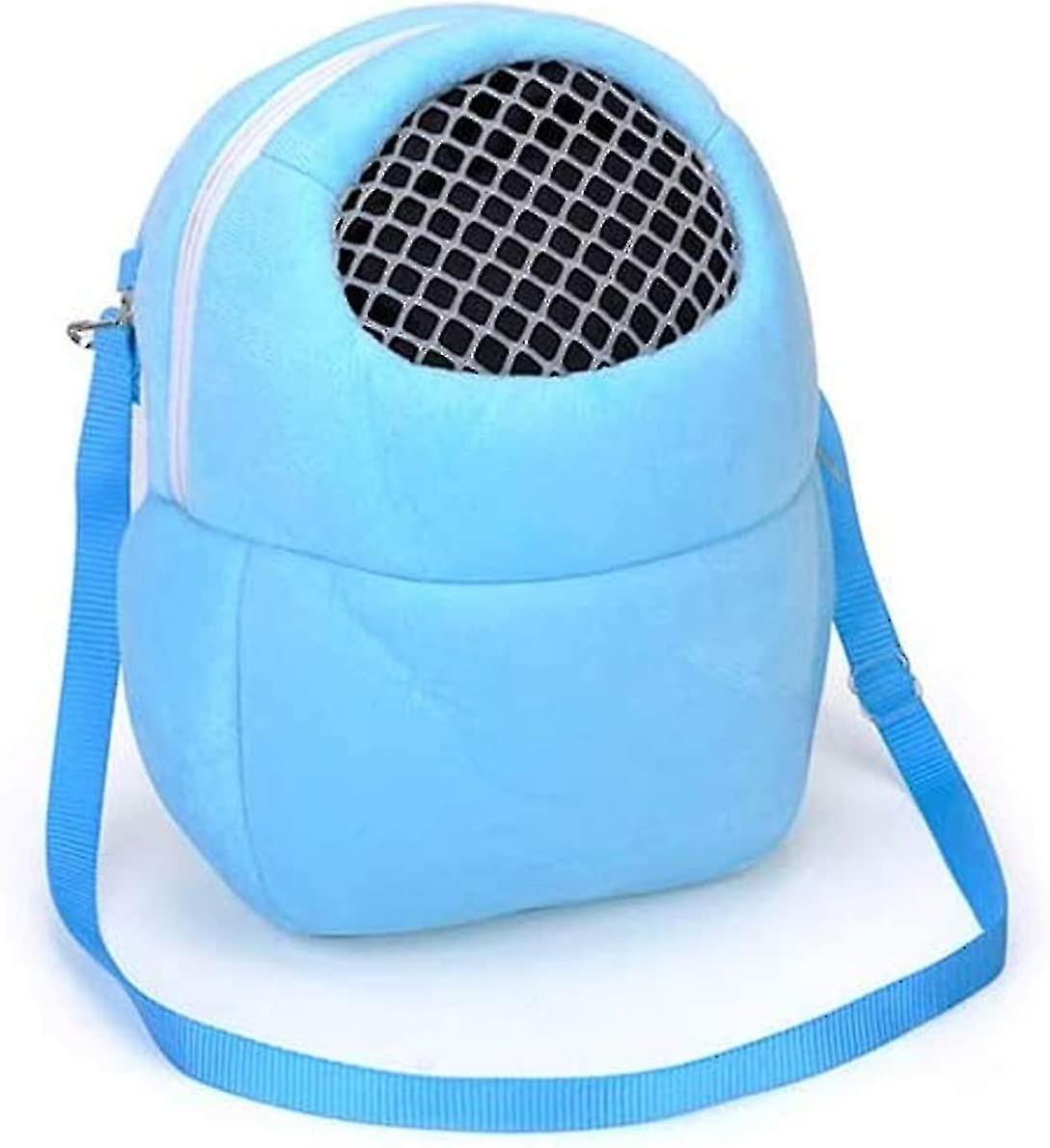 Hamsters Carrier Bag Portable Travel Backpack Breathable Outgoing Bag Bonding Pouch For Small Pets H