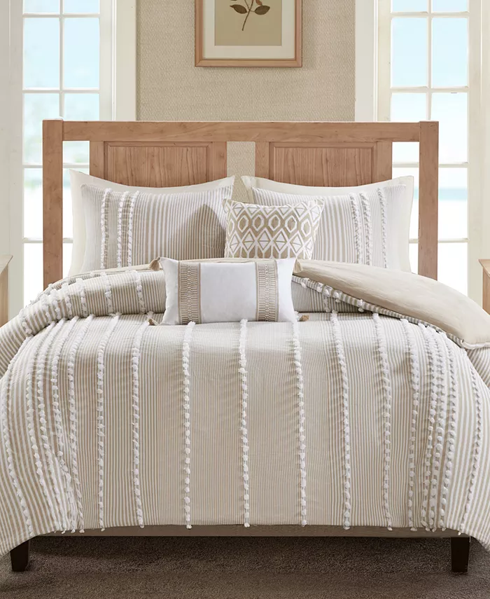 Harbor House Anslee 3-Pc. Duvet Cover Set， Full Queen