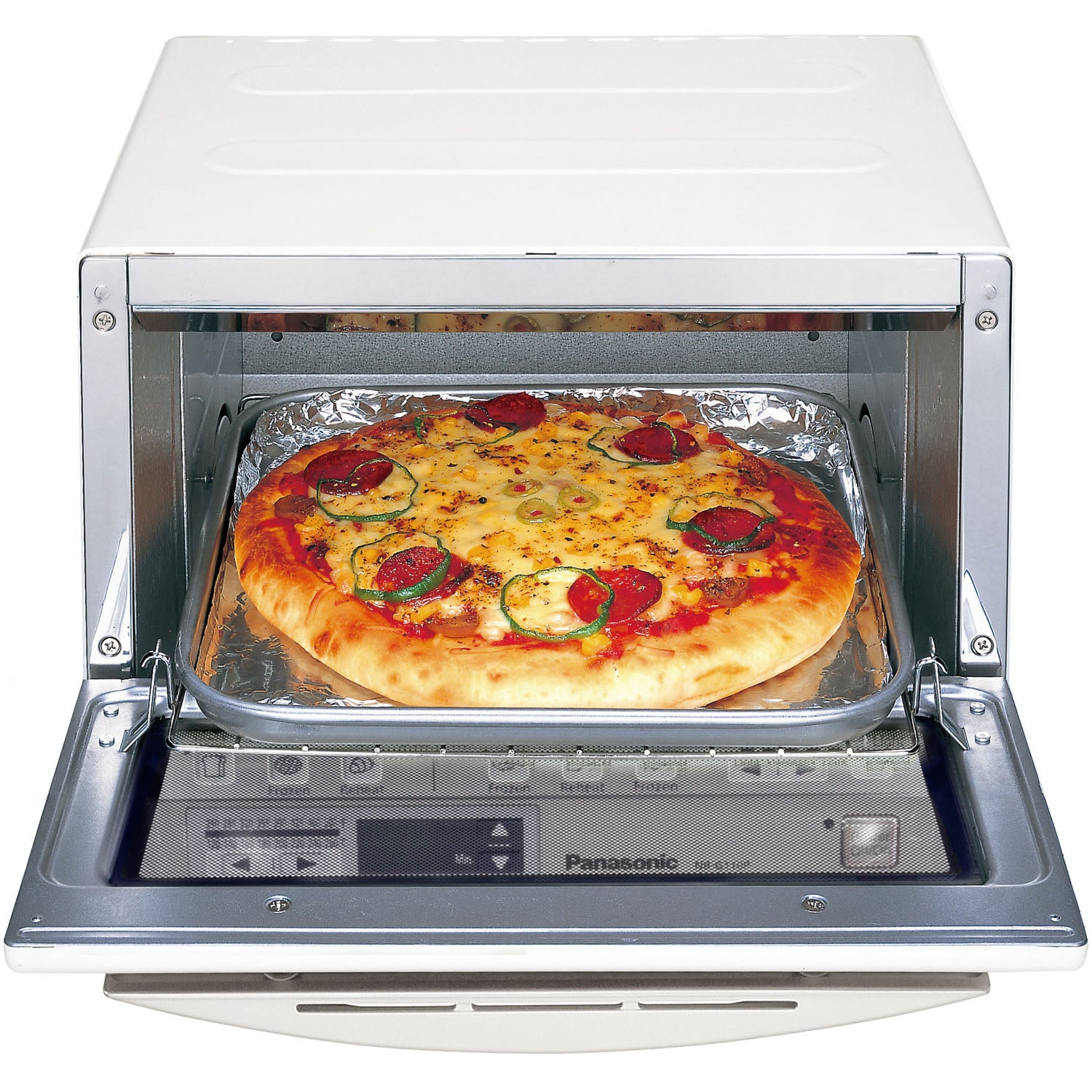 Panasonic FlashXpress Toaster Oven in White