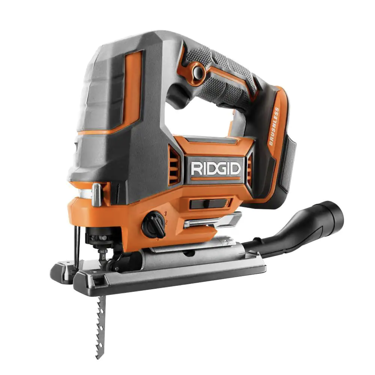 Ridgid 18V Brushless Cordless 2-Tool Combo Kit with Jig Saw and 7-1/4 in. Circular Saw， Tools Only (R8404435SB2N)