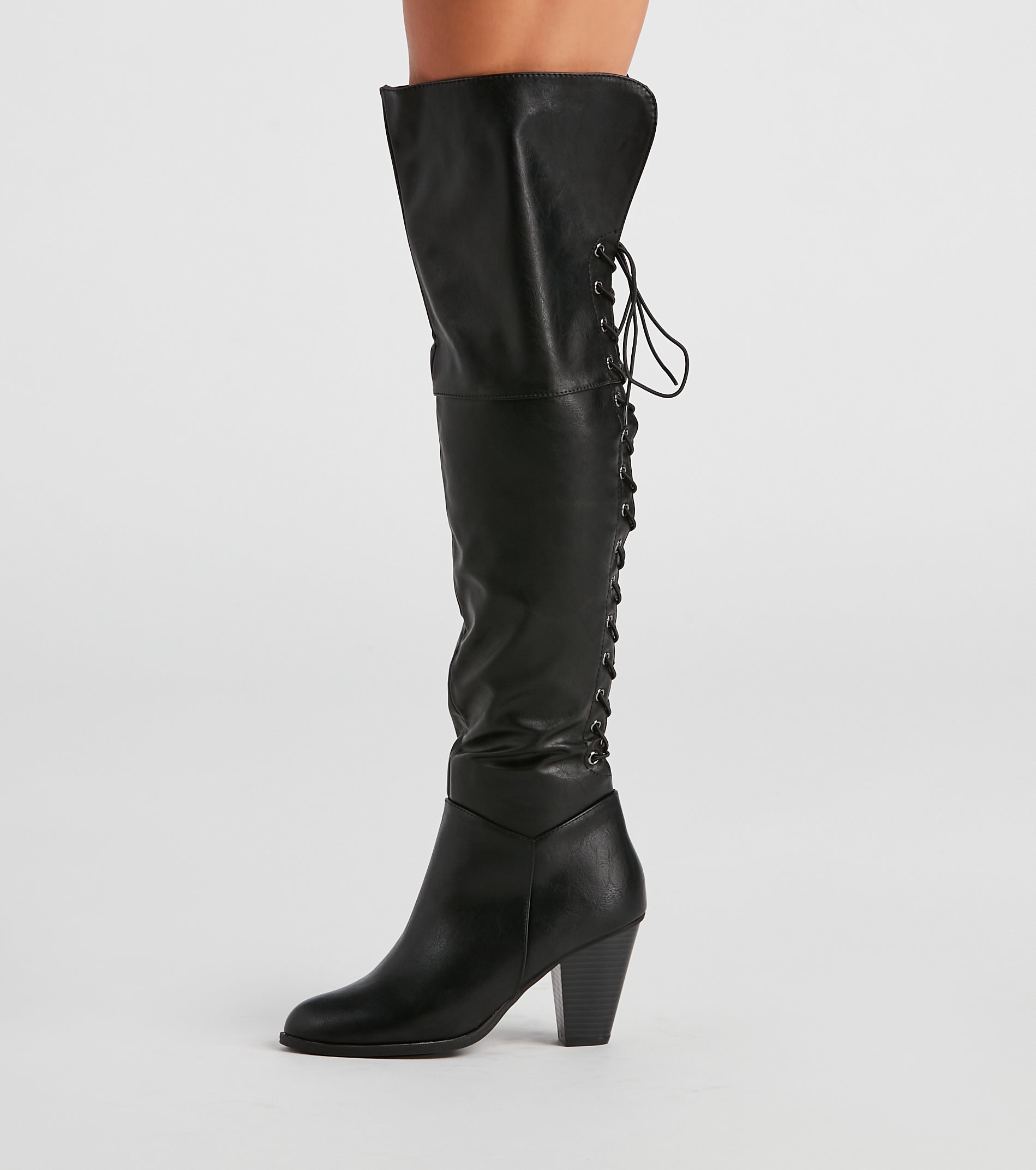 Rule The Scene Knee-High Boots