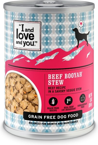 I and Love and You Beef Booyah Stew Grain-Free Canned Dog Food