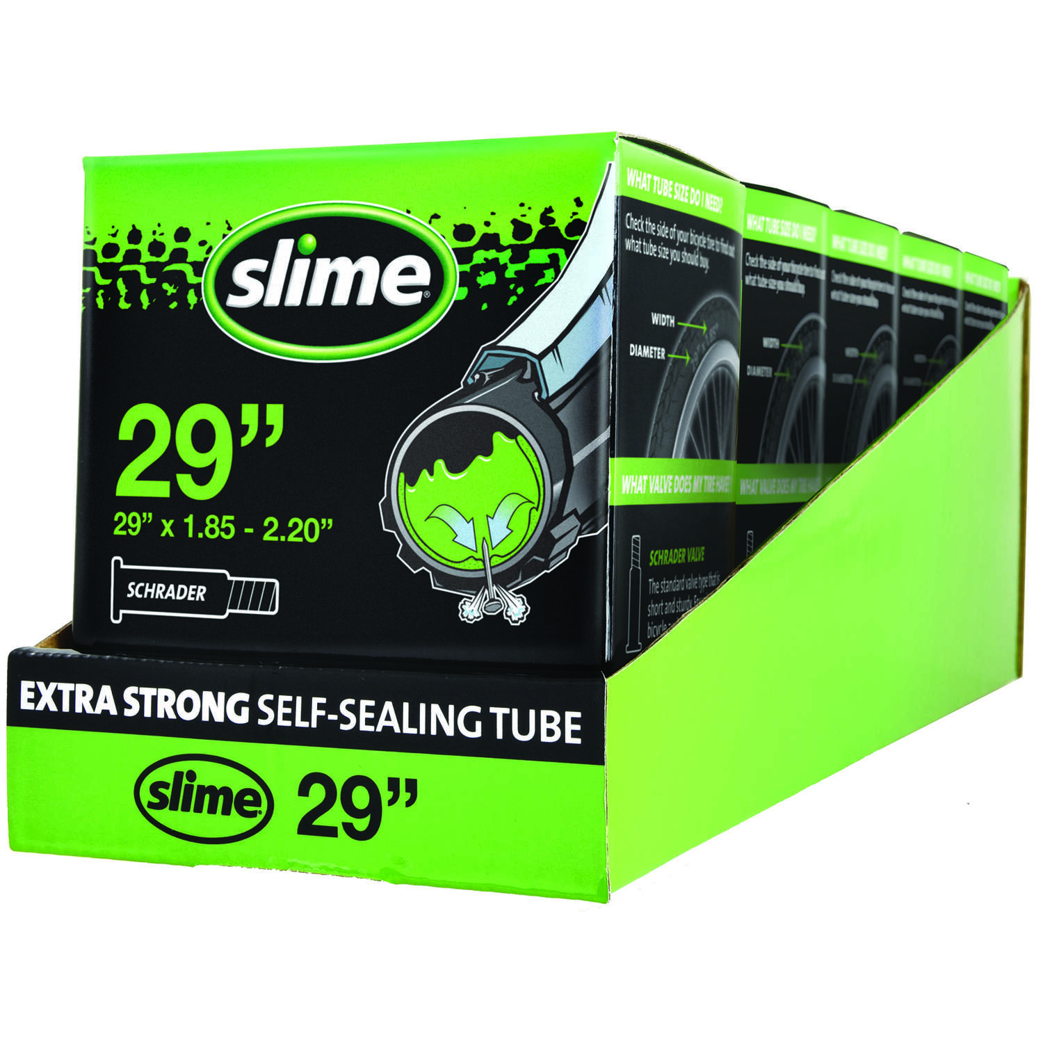 Slime Smart Tube 29 in. Rubber Bicycle Inner Tube 1 pk