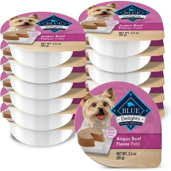 Blue Buffalo Divine Delights Angus Beef Flavor Pate Dog Food Trays