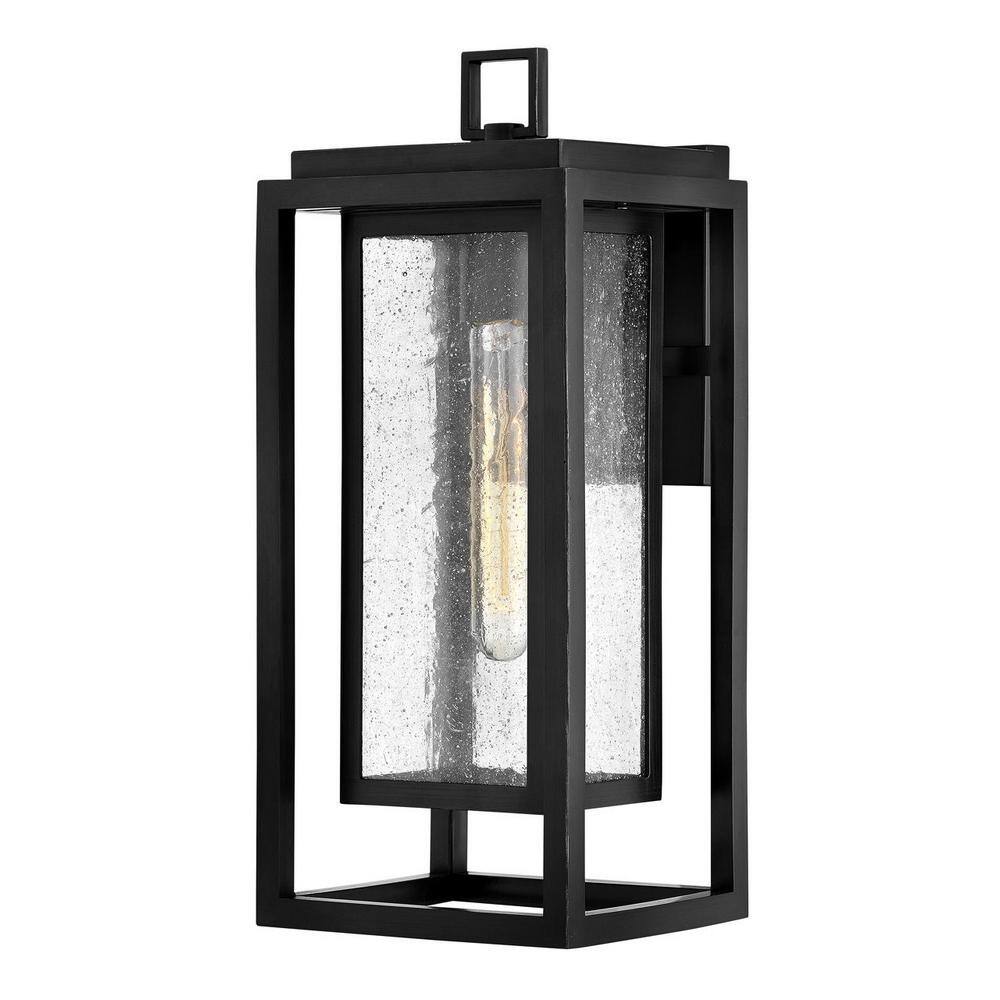 HINKLEY Hinkley Republic Medium Outdoor Wall Mount Lantern Black 1004BK