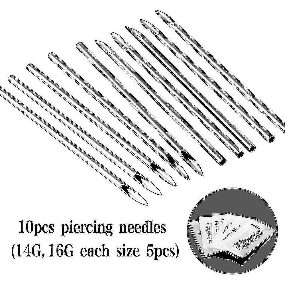 Piercing Kit Professional Body Piercing Kit Steel Piercing Needles Piercing