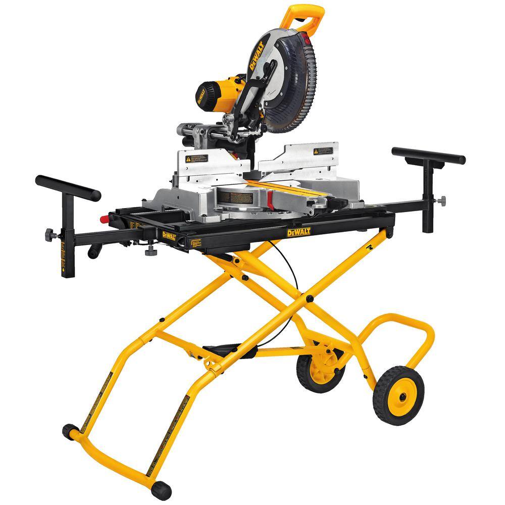 DW 32-12 in. x 60 in. Rolling Miter Saw Stand with 300 lbs. Capacity DWX726