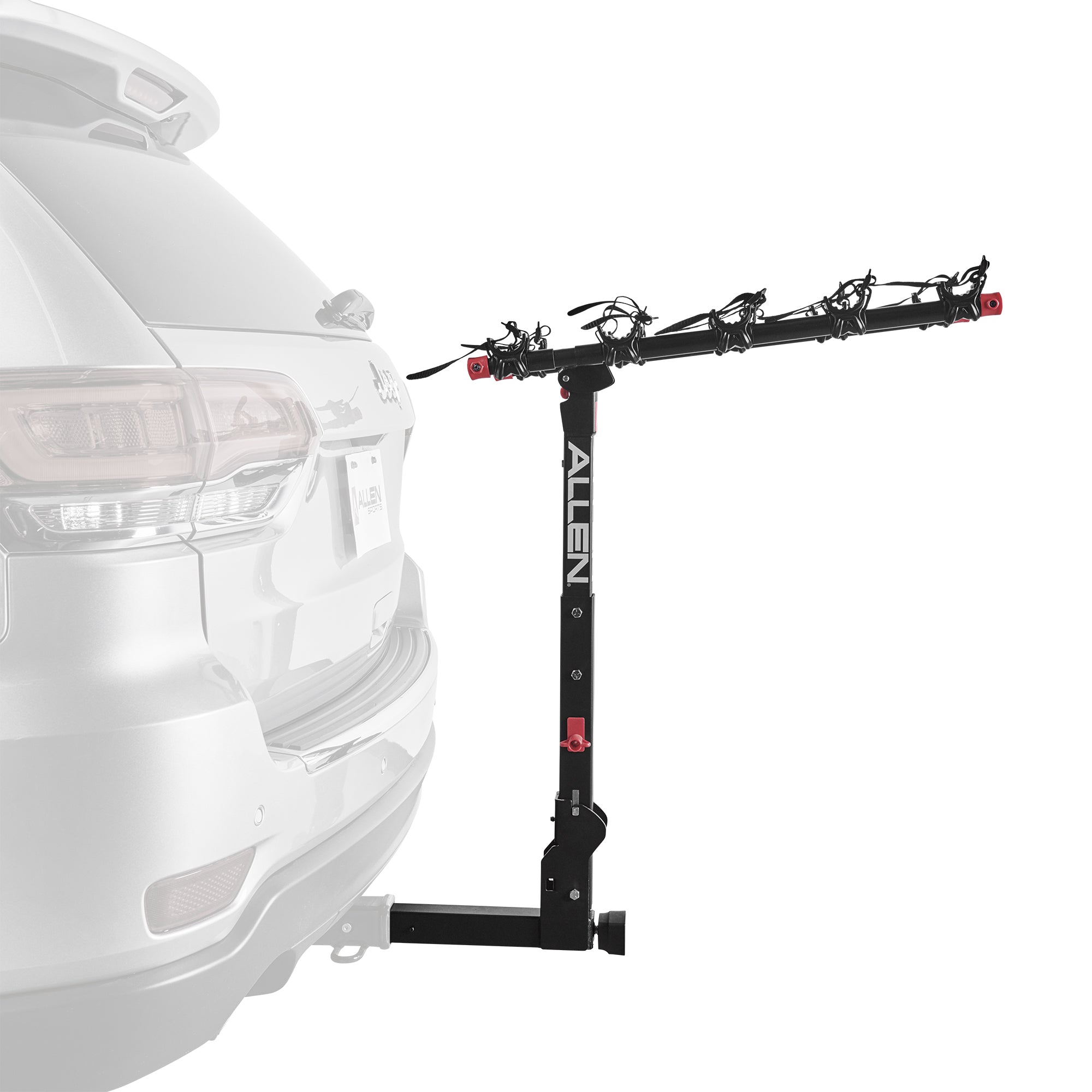 Allen Sports 850QR Deluxe + Locking Quick Release 5-Bike Carrier for 2