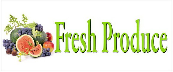 NEOPlex BN0059 3 Fresh Fruit Produce 30X 72 Viny...