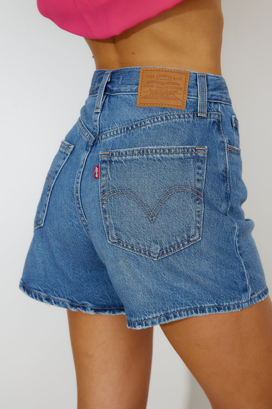 LEVIS High Waisted Loose Shorts Link In Bio Short