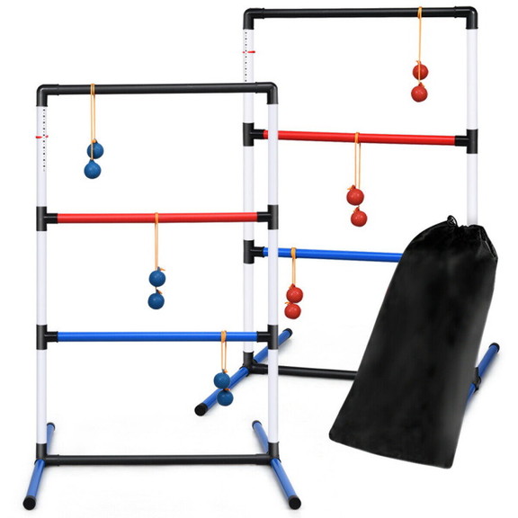 Costway 64827013 Ladder Ball Toss Game Bolas Score...