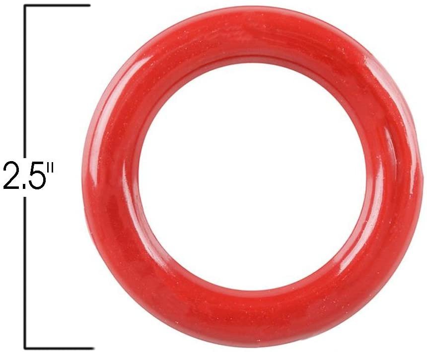 Gamie Plastic Carnival Rings Ring Toss Target Game Kids Game - Pack of 24