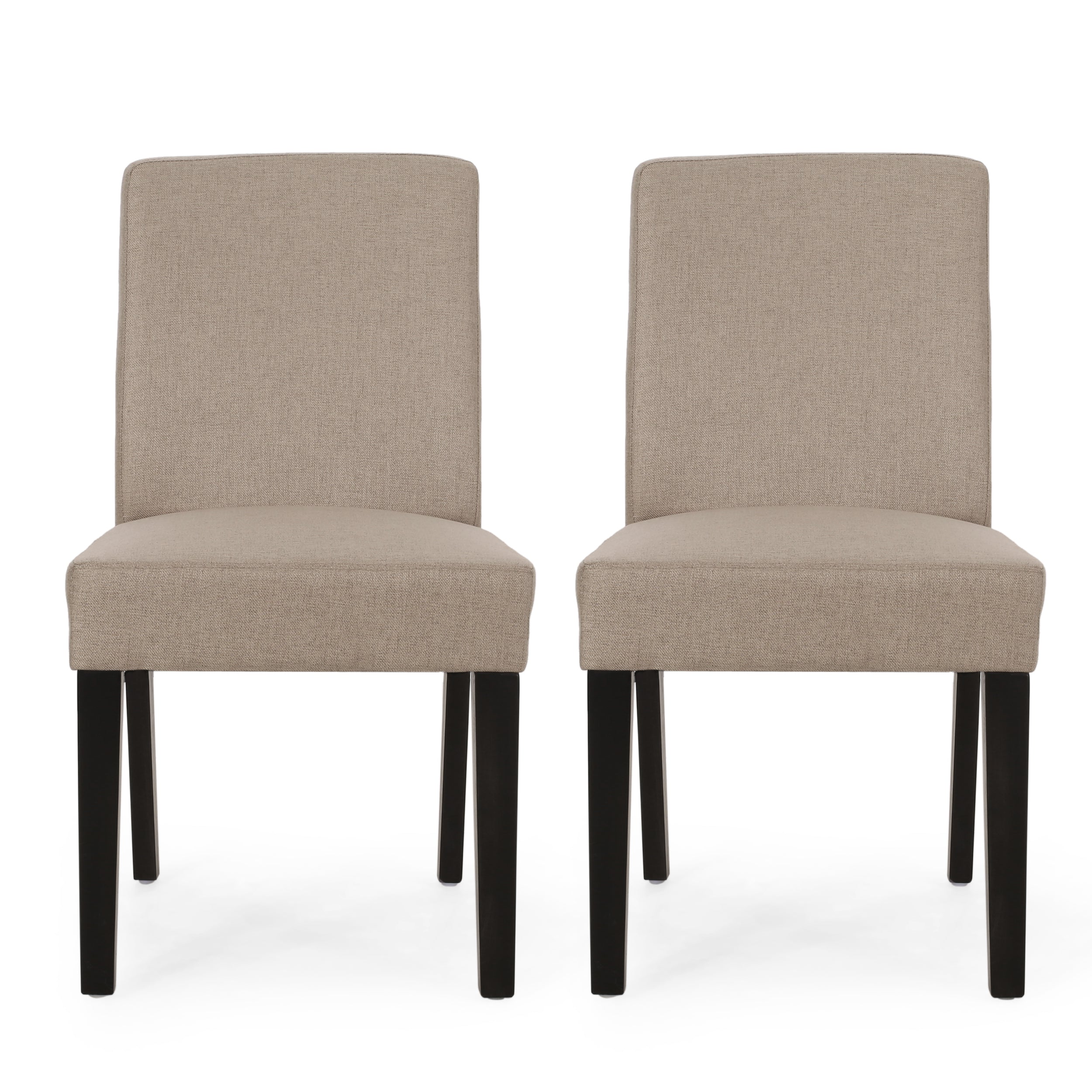 Pocatello Kuna Contemporary Upholstered Dining Chair, Set of 2