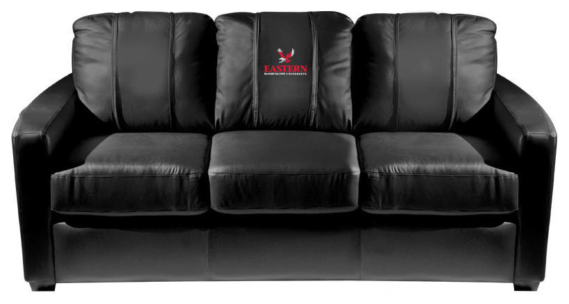 Eastern Washington Eagles Stationary Sofa Commercial Grade Fabric   Contemporary   Sofas   by DreamSeats LLC  Houzz