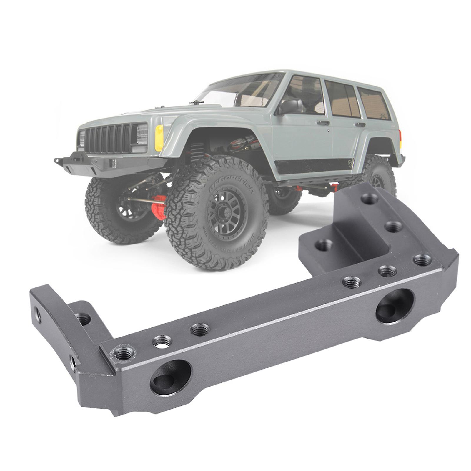 Aluminium Alloy Rc Front Beam Bumper Mount Bracket Fit For Axial Scx10 Ii Ax90047 Ax9004 Partsblack