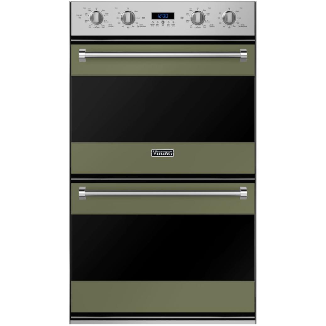 Viking 30-inch, 8.6 cu.ft. Built-in Double Wall Oven with TruConvec Convection Cooking RVDOE330CY