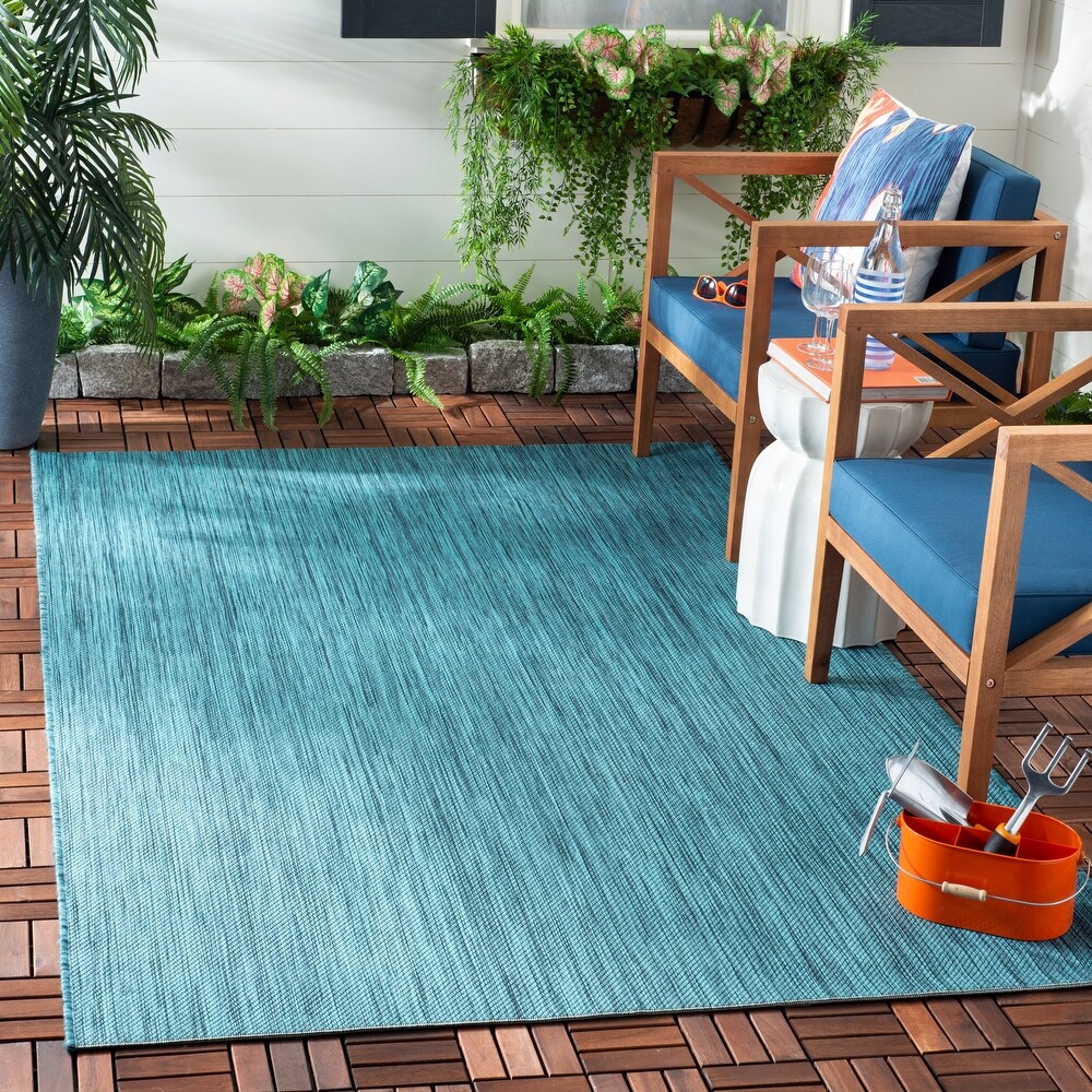 SAFAVIEH Beach House Adina Indoor/ Outdoor Waterproof Patio Backyard Rug