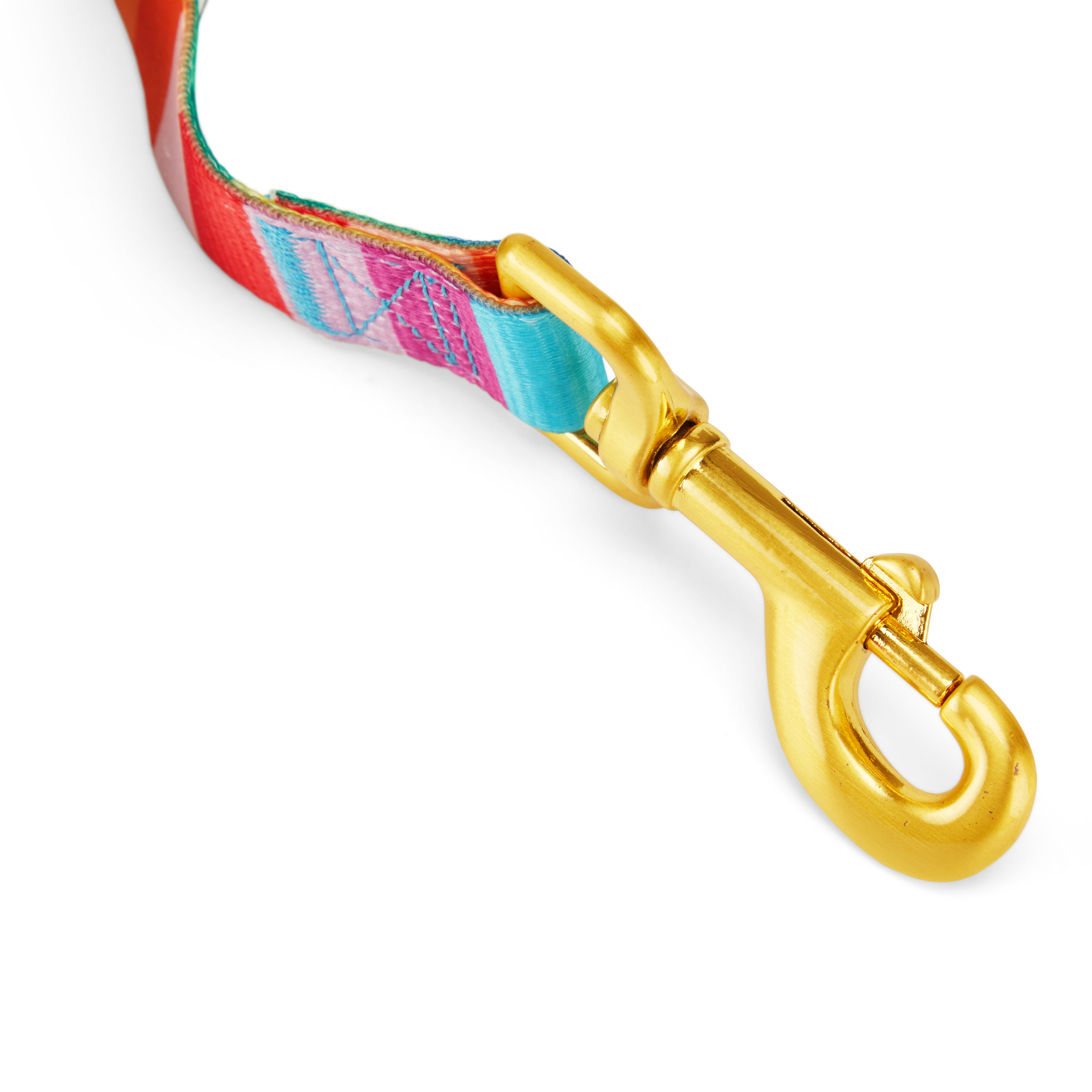 YOULY Rainbow Stripe Dog Lead