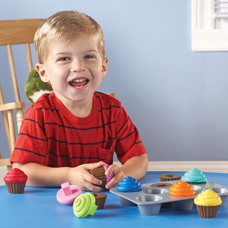 Learning Resources Smart Snacks Shape Sorting Cupcakes