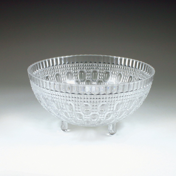 Maryland Plastics Crystalware Crystal Cut Footed B...