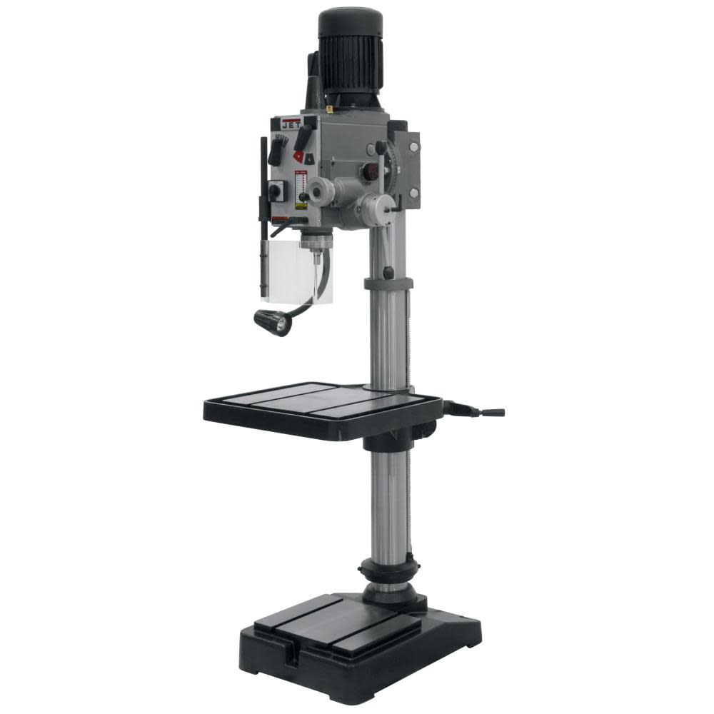 JET GHD-20PF Drill Press with Power Down Feed 1 1/4