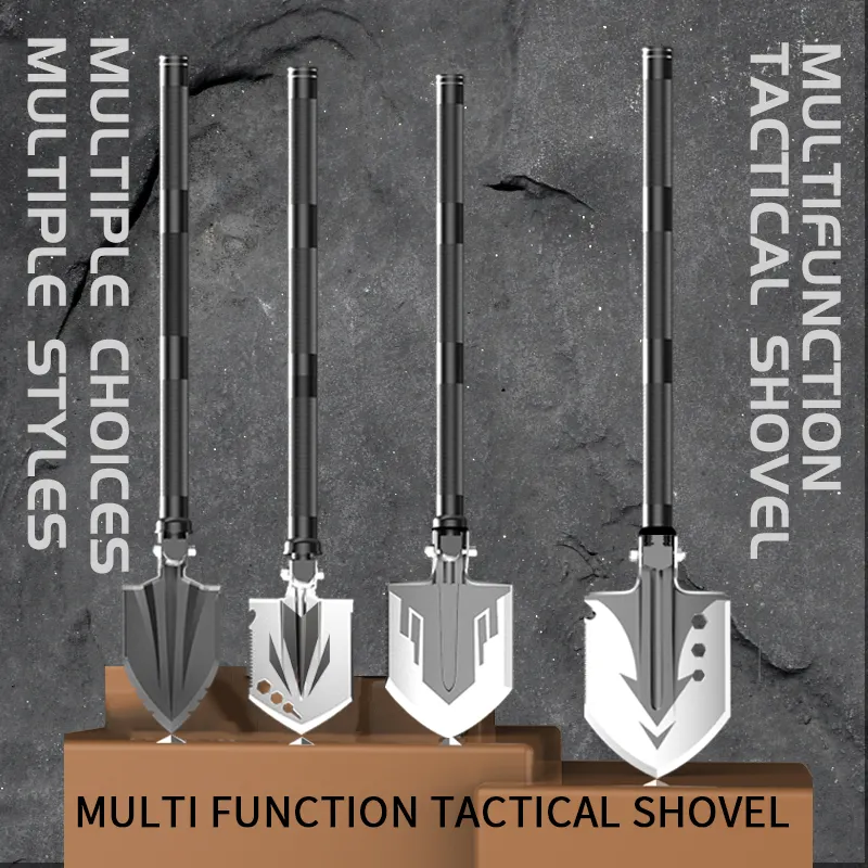 Multi tool Survival Portable Folding Camping Tactical Shovel