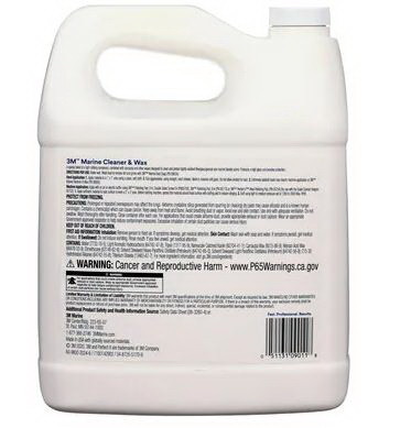 3M 09011 3M Marine Cleaner And Wax 09011