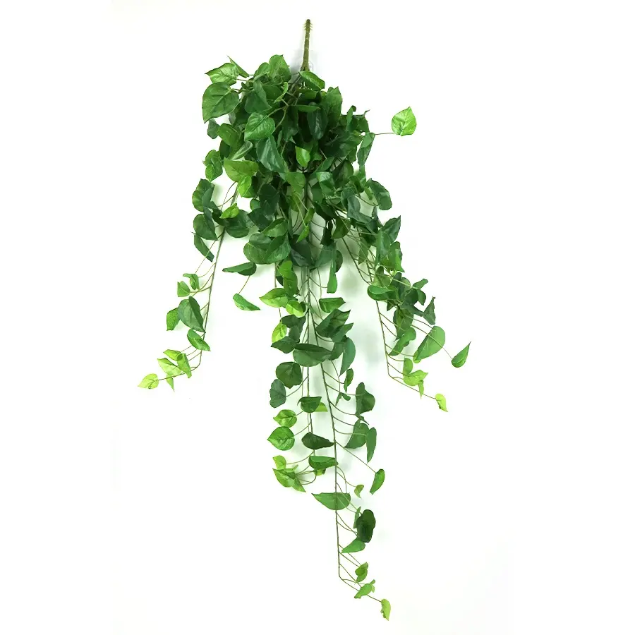 Supplies 110cm long 245lvs artificial mini green ivy leaves hanging bush