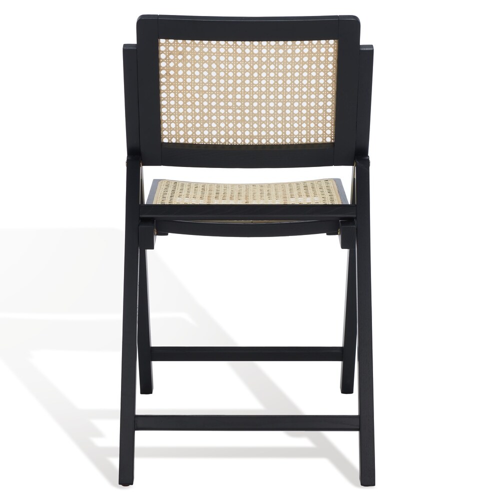 SAFAVIEH Couture Desiree Cane Folding Dining Chair (Set of 2)   18 in. W x 23 in. D x 33 in. H