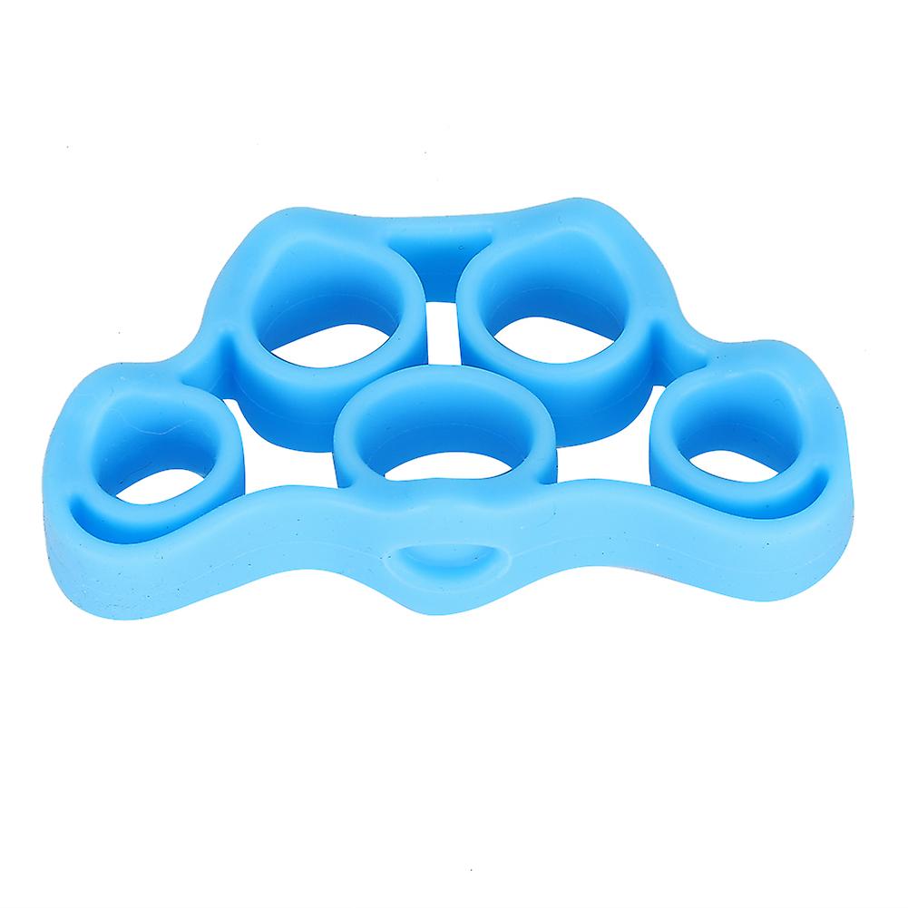 Portable Finger Strength Training Exercise Ring Resistance Loop Hand Grips Strengthenerlake Blue