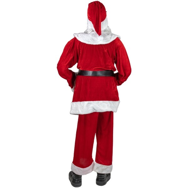 72 LifeSize Plush Santa Claus Standing or Sitting Christmas Figure