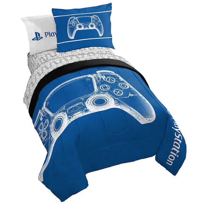 PlayStation X Ray Queen Bedding Set with Sham