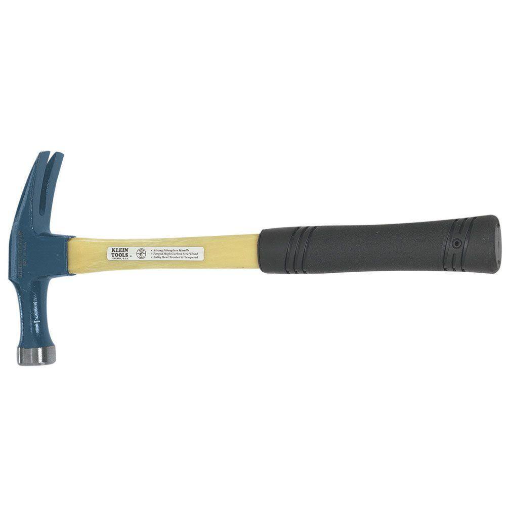 Klein Tools 18 oz. Electrician's Straight-Claw Hammer 807-18