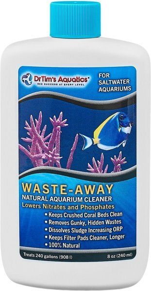 Dr. Tim's Aquatics Waste-Away Natural Aquarium Cleaner for Saltwater Aquariums