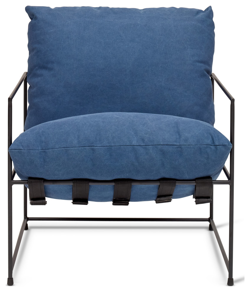 Trent Accent Chair   Industrial   Armchairs And Accent Chairs   by Urbia  Houzz