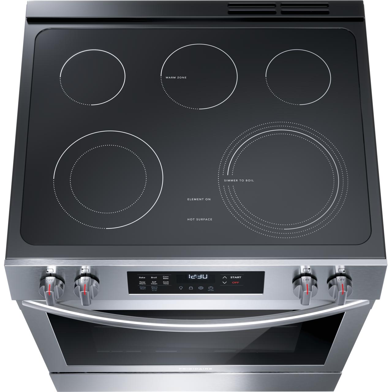 Frigidaire 30-inch Freestanding Electric Range with EvenTemp? FCFE308CAS