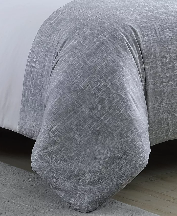 Poppy and Fritz CLOSEOUT! Connery Stripe Twin Duvet Cover Set