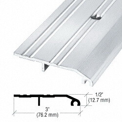 CRL 39A36 3 Aluminum Half Saddle Threshold